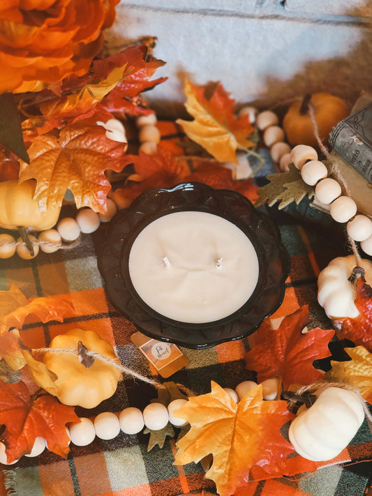 Vintage Purple Glass - Fall Harvest