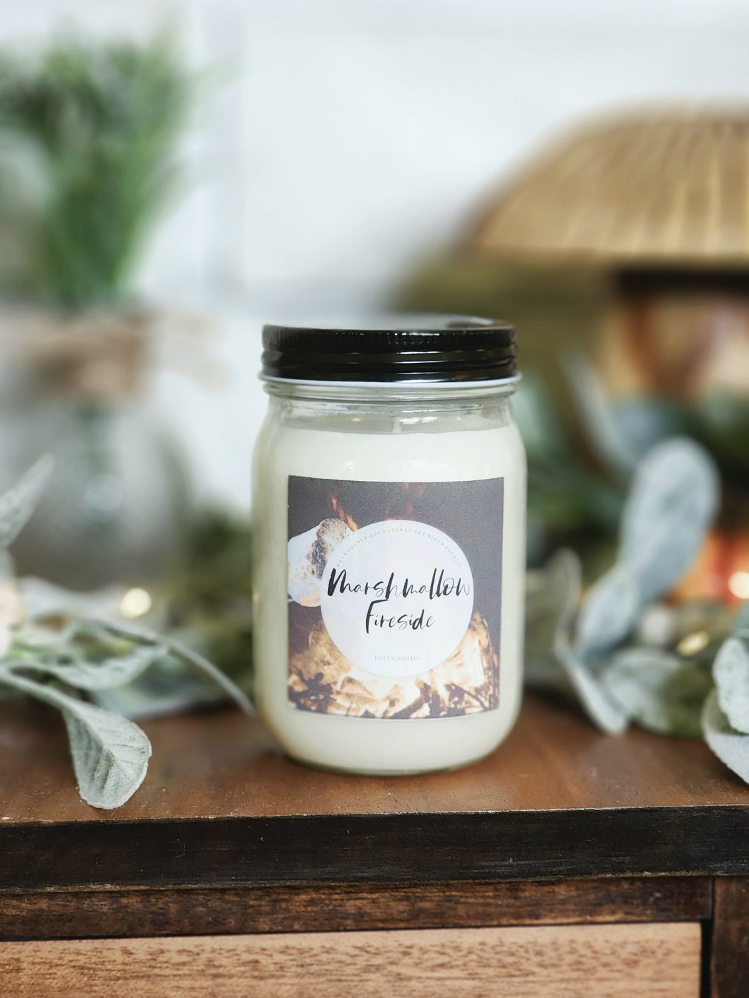 Marshmallow Fireside - Soy Candle - 12oz