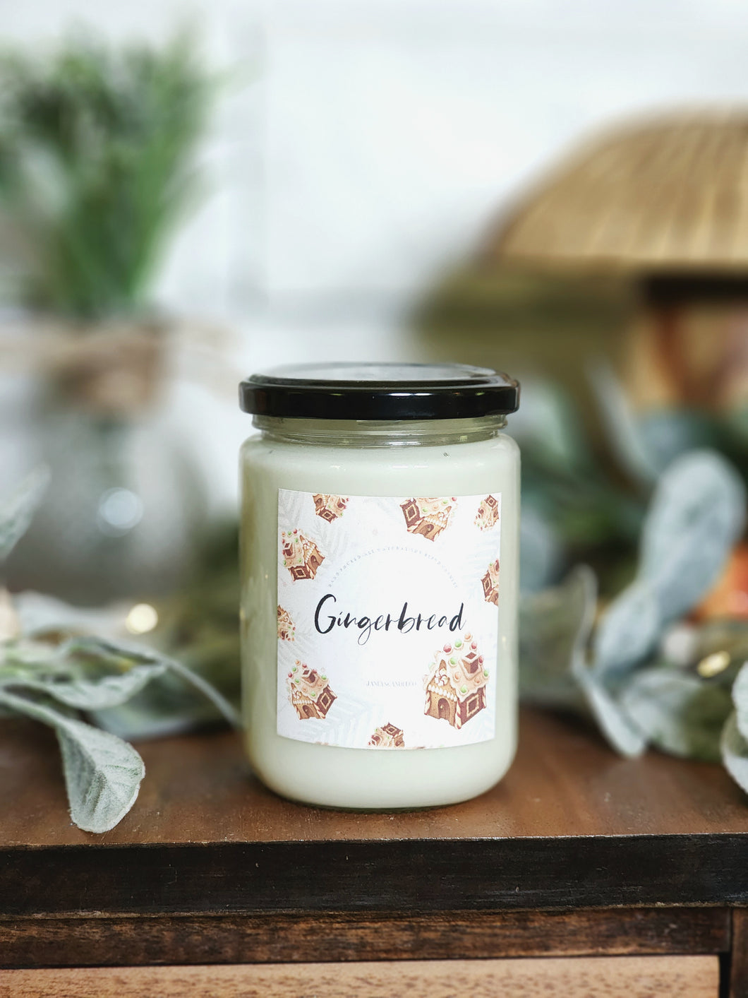 Gingerbread - Soy Candle - 12oz