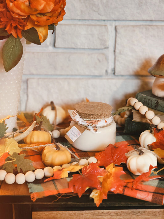 Apothecary Candle - Marshmallow Pumpkin Latte