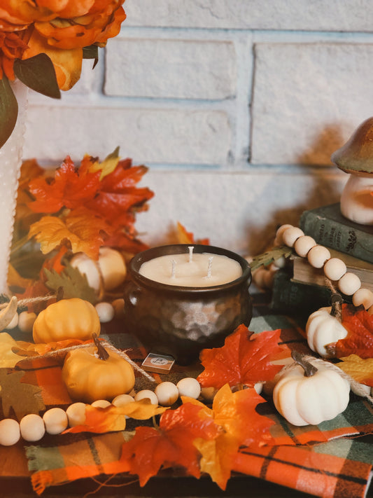 Cauldron Candle - Fall Harvest